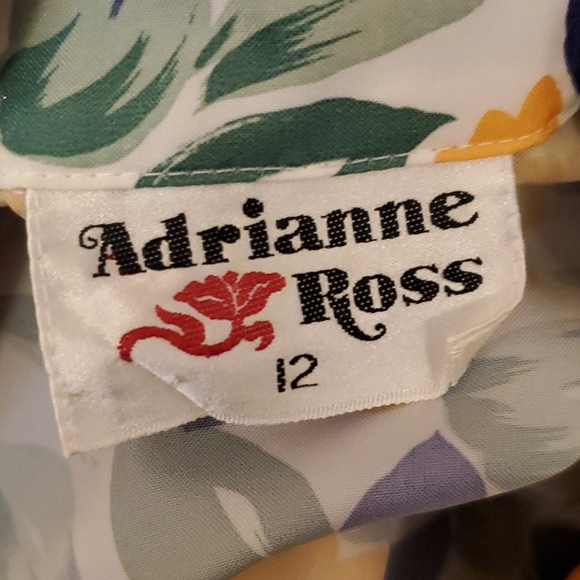 VINTAGE ADRIANNE ROSS BLOUSE 80s - Picture 5 of 5